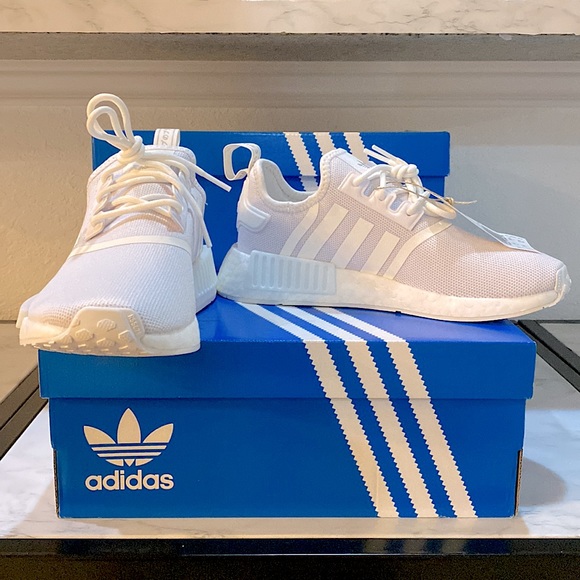 6.5Y NWT adidas Nmd R1 Primeblue unisex - Picture 3 of 7